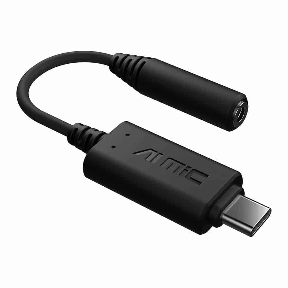 ASUS AI Mic Adapter To USB Type-C with USB 2.0 Adapter